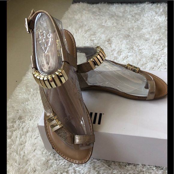 Bar III Shoes - PLATINUM THONG SANDALS  by BAR III